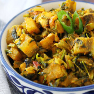 Kela-Methi-Nu-Shaak-Lunch